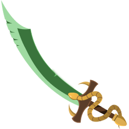 Viperstrike scimitar