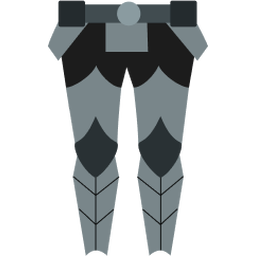 Steel platelegs