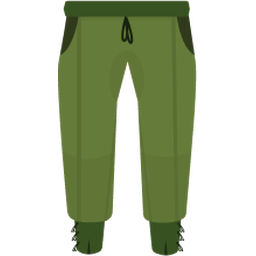 Feather pants
