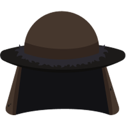 Wolf fur hat
