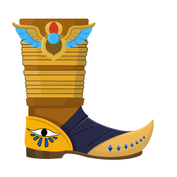 Pharaoh's boots